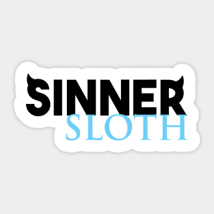 Sinner - Sloth Sticker